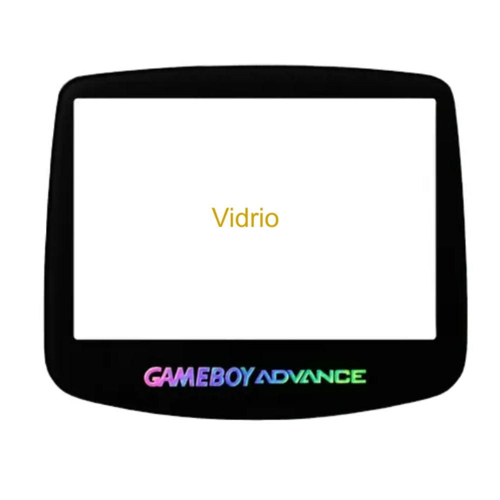 Cristal Frontal Vidrio Screen lente Zelda, Pokemon, Snes para Nintendo GameBoy Advance GBA - Imagen 2