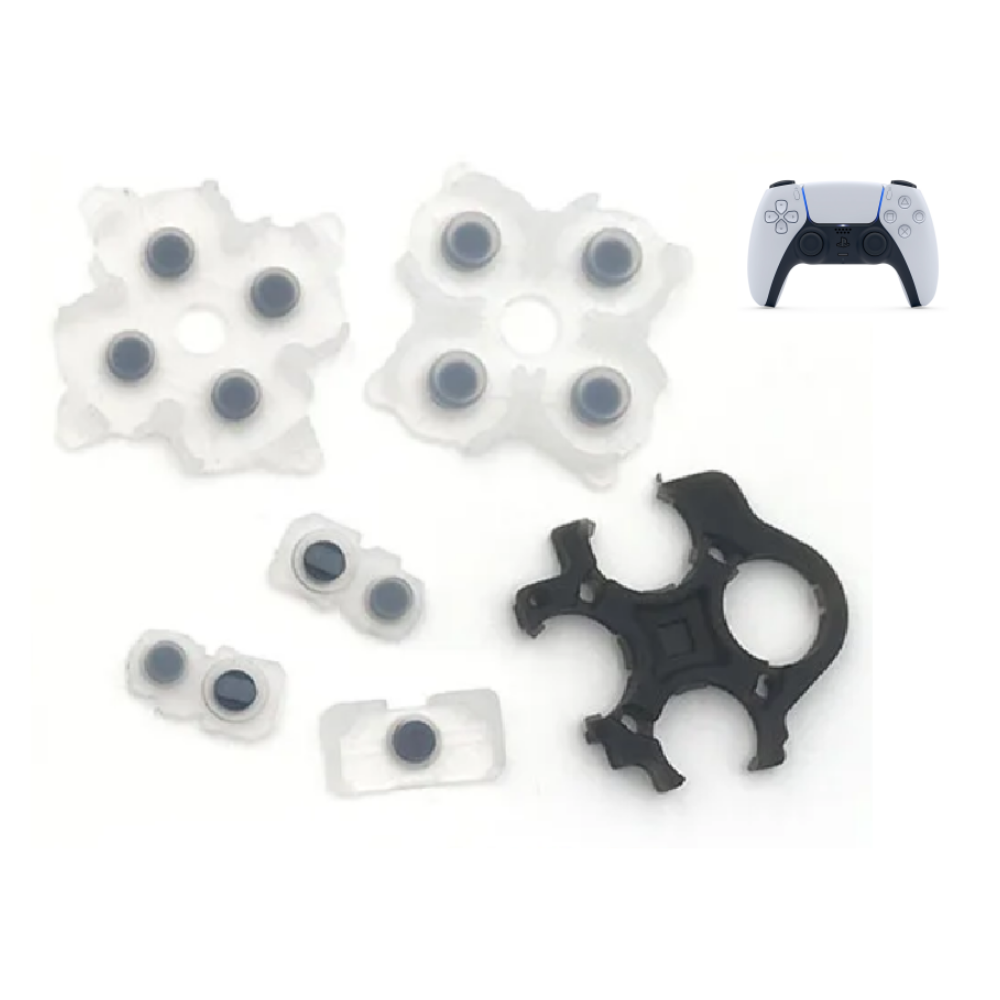 Membranas Silicona Conductora Botones para Play Station 5Control DualSense Ps5 - Imagen 3