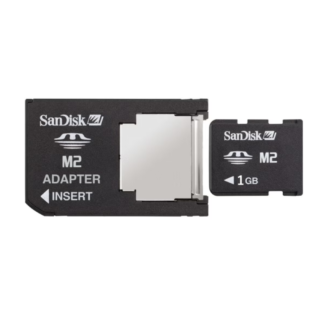 Sony Memoria M2 M2Card 1gb con Adaptador Para Sony PSP Go Sony Ericsson