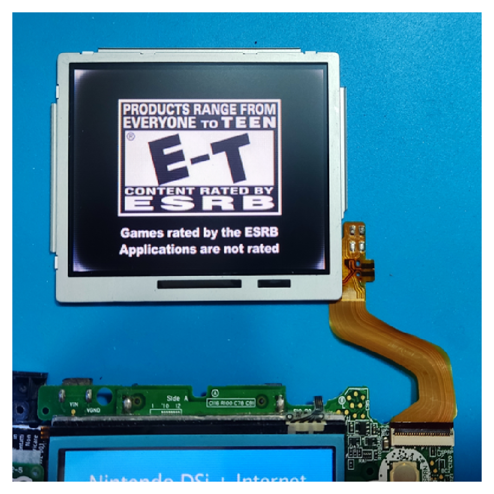 Pantalla Display Superior LCD Compatible con Nintendo DSi Esquinas Blancas - Imagen 2