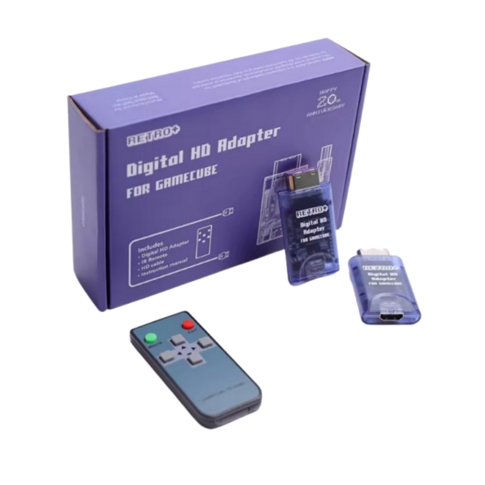Adaptador Video Convertidor TV HDMI Retroplus Tech para Nintendo GameCube NGC