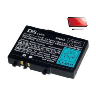 Pila Batería 1000mAh USG-003 Original para Nintendo DS Lite NDSL