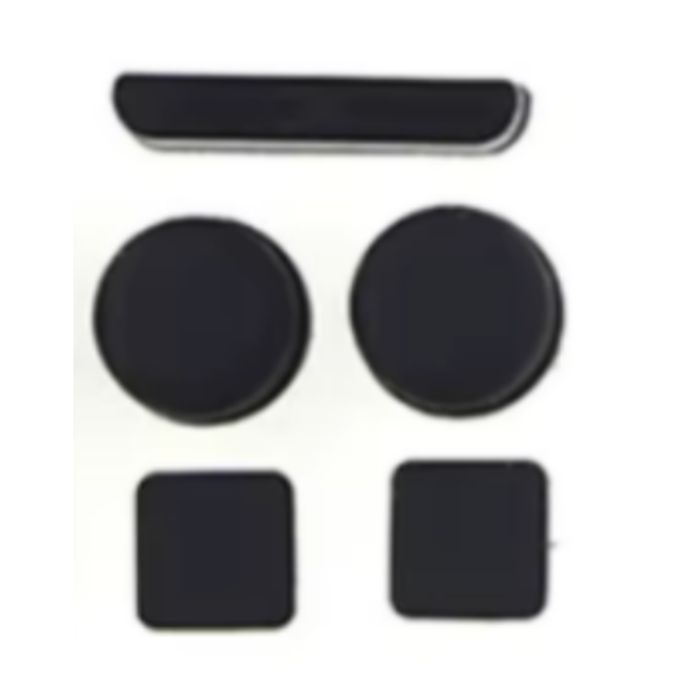 x10 Goma Protector Tapón tornillos para Nintendo Dsi XL - Imagen 2