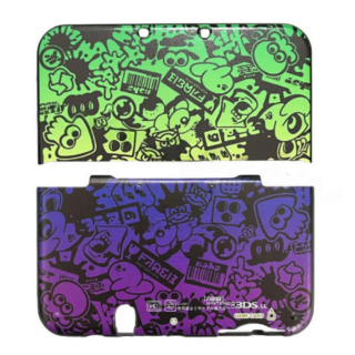 Carcasa Protector Funda Case Rígido Splatoon para Nintendo New 3DS XL