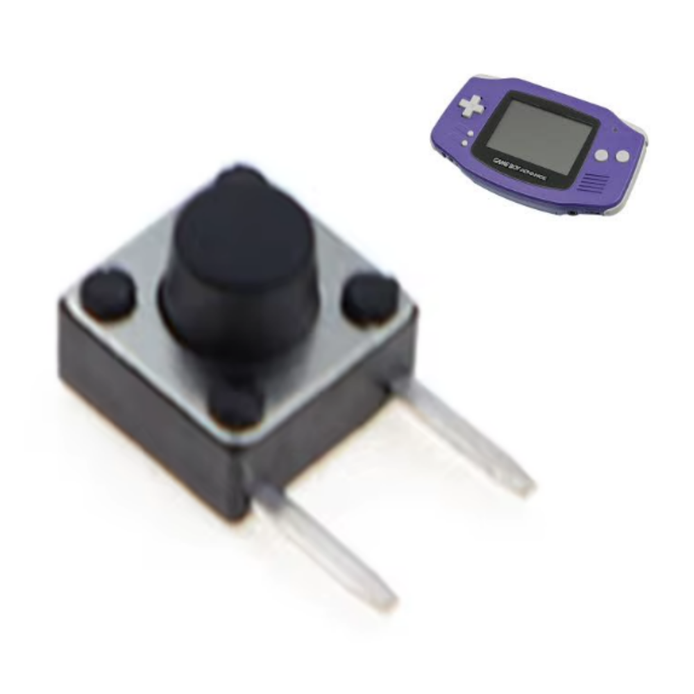 Botón Pulsador Gatillo LR para Nintendo Gameboy Advance GBA