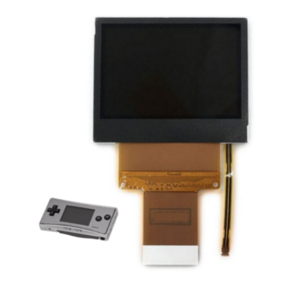 Pantalla Display Original LCD Compatible con Gameboy Micro GBM