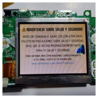 Pantalla Display Inferior LCD con detalles para Nintendo Ds Lite nds lite
