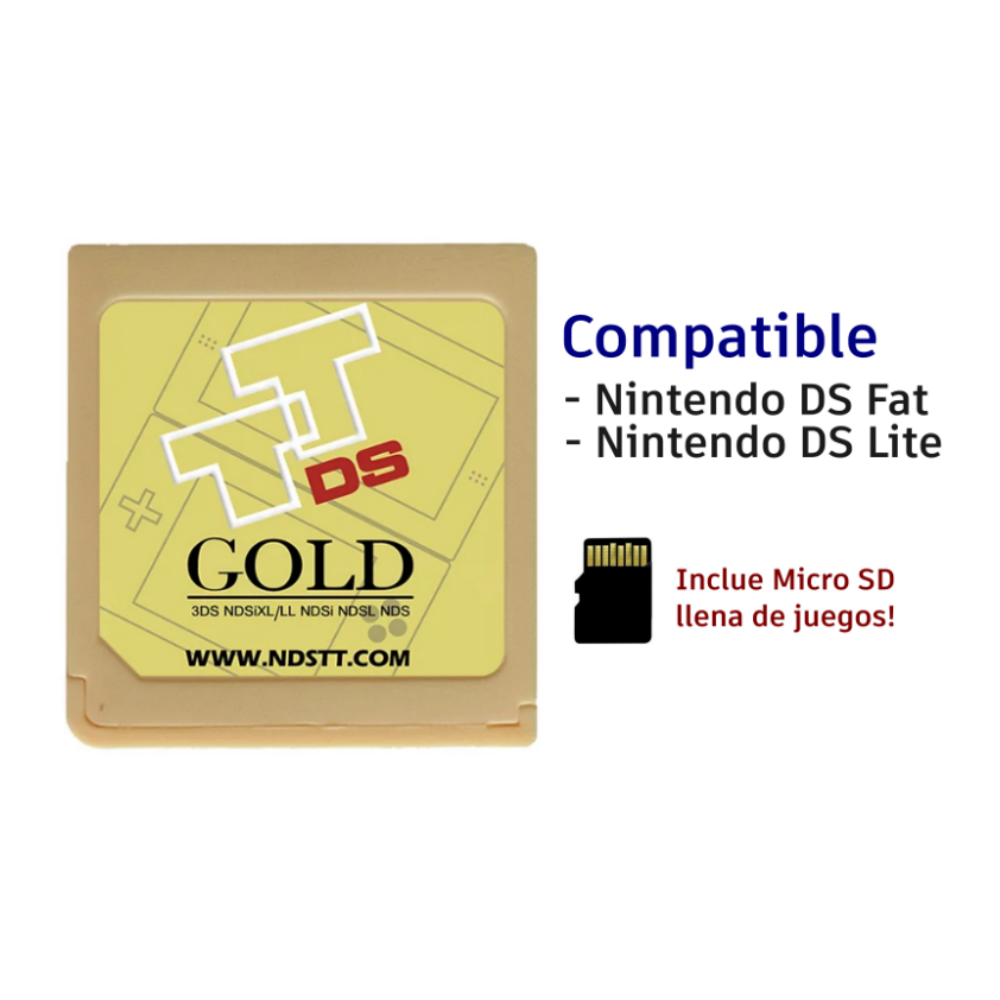 Cartucho R4 DSTT para Nintendo DS y DS Lite