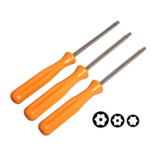 Juego de Destornilladores Torx T6, T8 y T10 para Consolas y Controles Xbox
