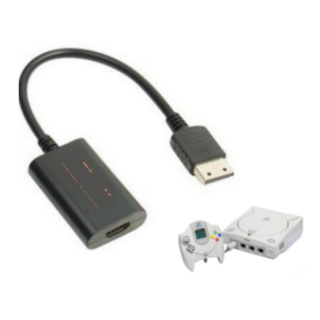 Adaptador HDMI para Sega Dreamcast (DC) Audio y Video Digital