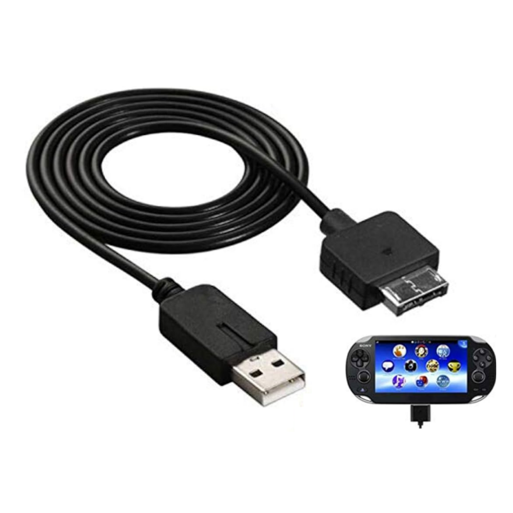 Cable Cargador y Datos USB para PS Vita 1000 (Fat)