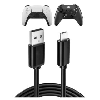 Cable Cargador y Datos USB-C para Control PS5 y Xbox Series