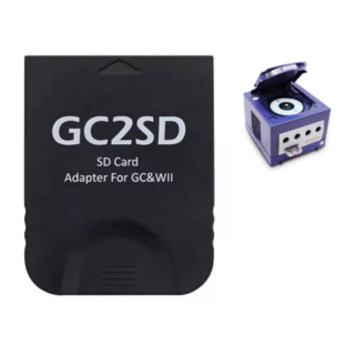Adaptador SD GC2SD Gecko para Nintendo Wii y GameCube