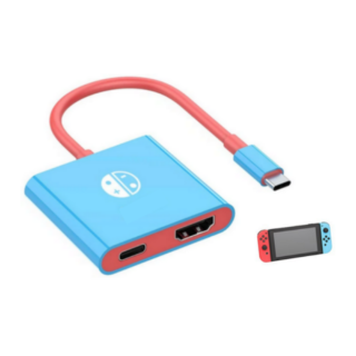 Mini Dock Adaptador USB-C a HDMI para Nintendo Switch y OLED