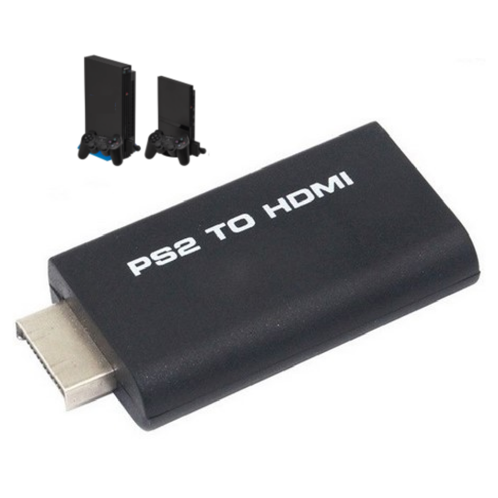 Adaptador PS2 a HDMI Convertidor de Video para Sony PS2