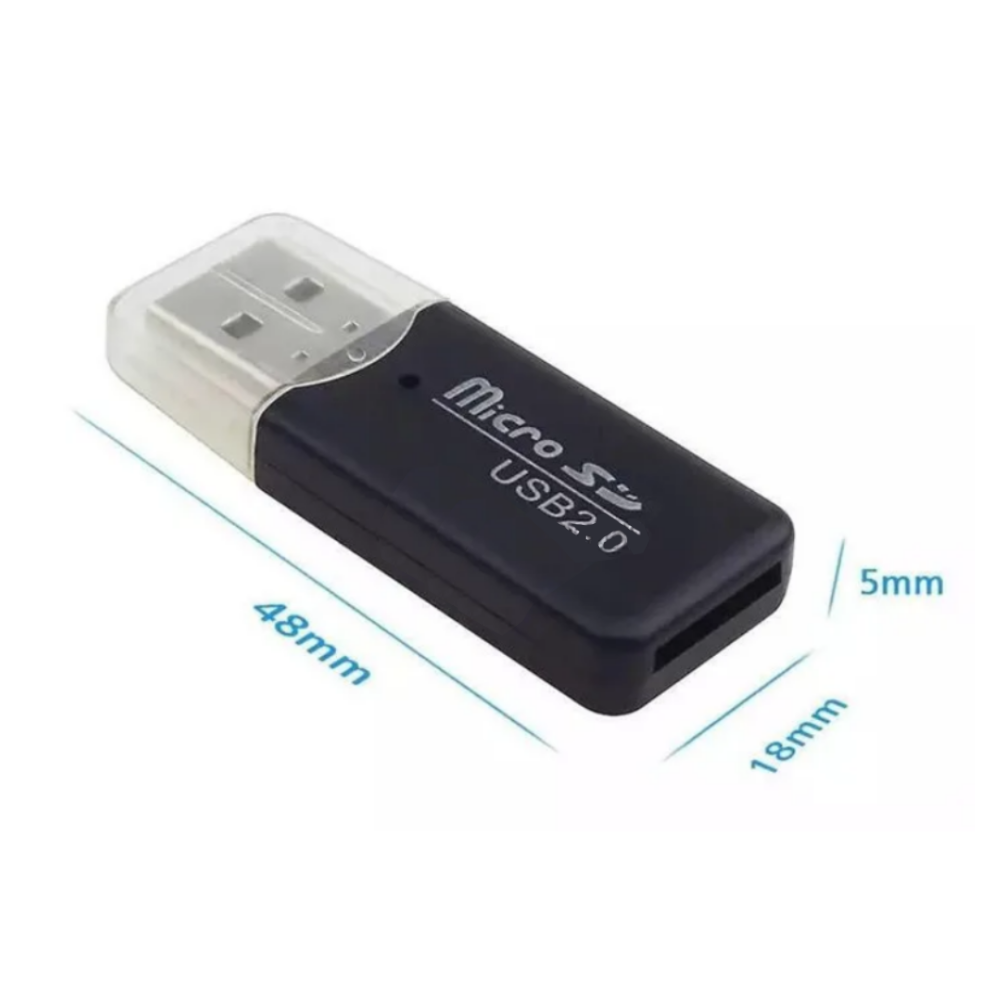 Adaptador Lector de Tarjetas MicroSD a USB para PC - Imagen 3