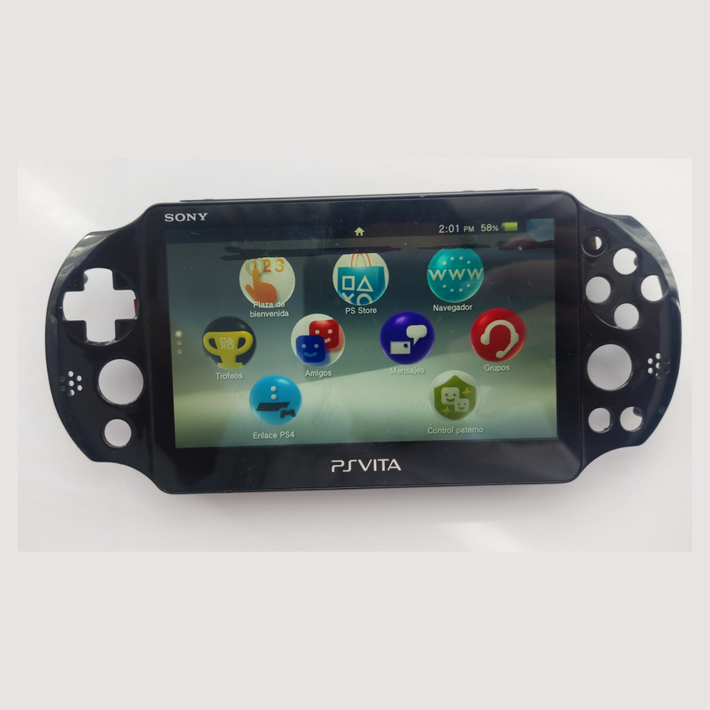 Pantalla LCD y Carcasa Frontal para PS Vita 2000 (Con Píxeles Muertos) - Imagen 2