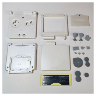 Carcasa Repuesto para Nintendo Gameboy Advance SP GBA Sp (con detalles)