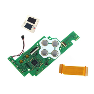 Placa Encendido y ABXY con Flex para New 3DS